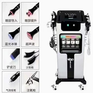 Máquina de Microdermoabrasión e Hidrofacial 8 en 1, Portátil, de Acero Inoxidable, para Rejuvenecimiento y Exfoliación de la Piel, Compatible con Enchufe Estadounidense - Product Image 5
