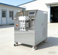 Agitateur homogénéisateur industriel haute pression en acier inoxydable SUS304 grande capacité 220V pour lait, jus et boissons laitières