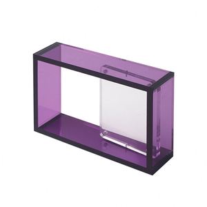 Expositor Giratorio de Acrílico para Cajas Sorpresa, Ideal para Figuras de Colección (Bubble Ma, Nezha) y Marcos de Fotos a Color - Product Image 1