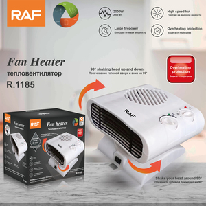 High quality Electric Small <b>Fan</b> Heater Shaking <b>Head</b> and Down Portable Household Bedroom Office Use - Product Image 6