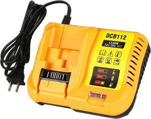 Station de charge de batterie DCB112 pour outils électriques Dewalt, batterie lithium 12V/20V, <span class=keywords><strong>chargeur</strong></span> de batterie Li-ion pour perceuse 12V 20V - Product Image 1