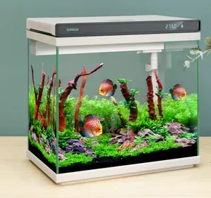 Verkaufsschlager neues Design Goldfisch-Aquarium transparent Fischtank Aquarium Tank