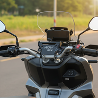 Support de navigation mobile pour moto, fixation avant, miroir de siège avant, compatible HONDA ADV160 150