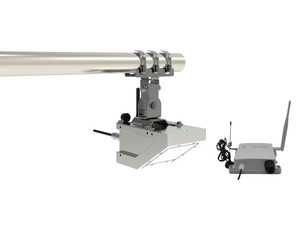 CE Radar chùm hẹp 3 trong 1 30 mét mực nước nước vận tốc bề mặt cảm biến lưu lượng nước cho hệ thống cảnh báo lũ Sông - Product Image 3