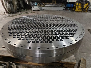 Mặt bích cho bộ trao đổi nhiệt rèn mặt bích lỗ A105 304 316L 321 DN50-DN2000 mặt bích tản nhiệt phù hợp với bản vẽ - Product Image 5