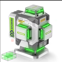 Niveau laser Huepar ZK04CG, nouveau design, 4D, 16 lignes, faisceau laser vert