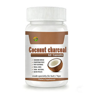 Cápsulas de Carbón Activado de Coco <span class=keywords><strong>Natural</strong></span> OEM/ODM - Product Image 1