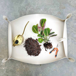 Alfombrilla grande para trasplantar plantas, alfombrillas para macetas, alfombrilla para plantar de cuero PU, fácil de limpiar, almohadilla para cambiar macetas, accesorios de jardín - Product Image 6