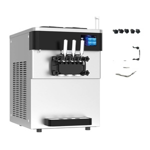 Machine à glaces Rebirth automatique 3 saveurs pour glaces molles, usage commercial pour <span class=keywords><strong>camion</strong></span> de glaces - Product Image 1