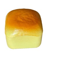 Jouet anti-stress en mousse PU épaisse en forme de cube de pain, cadeau pour enfants et adultes, jouet de bureau pour améliorer l'humeur et la thérapie