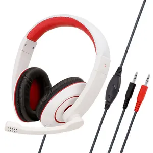 Headset Game Berkabel Profesional, Headset Gaming Usb Ketepatan Tinggi Tahan Air dan Pengurang Kebisingan dengan Mikrofon