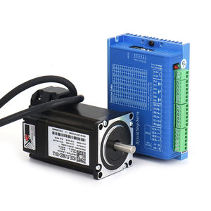 JMC Nema23 Motor dan Driver tertutup Hybrid, 2n. <span class=keywords><strong>m</strong></span> 0-2. 2000rpm Motor Stepper poros 5A Dia.8mm 2HSS57 + 57J1880EC - Product Image 1