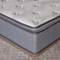 Matelas King sur mesure COSTFULL, durable, respirant et confortable, compressé en boîte, qualité hôtelière, hybride mousse à mémoire de forme, 3 couches