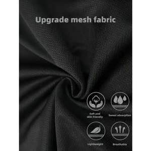 嘻哈街头服饰男士复古橄榄球篮球球衣休闲短袖T恤都市高街运动风格大码透气 - Product Image 6