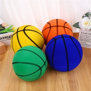Nouveau ballon de basketball silencieux en flocage HQ 2026, taille <span class=keywords><strong>7</strong></span>, ballon muet en PU souple, silencieux, sans bruit, non décolorant et durable, jouet, ballon OEM - Product Image 6