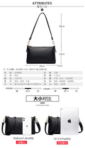 New High Quality Women Messenger Bags for Women PU Leather Crossbody Bags Ladies Designer Shoulder Bags Tote Handbags and <b>Purses</b> - Product Image 6