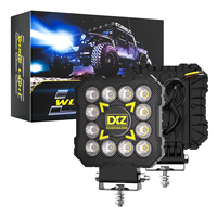 DXZ 4C-BQ-F Vente en gros, lampe de travail LED étanche IP68, 2400LM, 9-36V DC, faisceau spot, portée de 189m, lampe de conduite tout-terrain