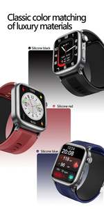 Reloj inteligente TK66 para hombre, asistente de voz AI, codificador rotatorio de llamadas BT, reloj deportivo para salud, Fitness, reloj inteligente 2025, precio de fábrica - Product Image 6