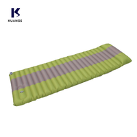 Matelas de couchage gonflable auto-gonflant 2026 pour l'extérieur, épaisseur 10 cm, avec pompe intégrée, pour tente de camping
