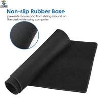 Large Size Keyboard Mat Gaming Mouse Pad Xxl Pad Black Custom Mouse Pad Play Mat Computer Software and Hardware for Office Home