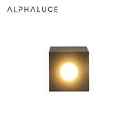 Plafonnier LED Carré Encastré en Aluminium Étanche IP65 2700K-4000K, Montage en Surface, Télécommande, Moderne, pour Salle de Bain et Usage Commercial