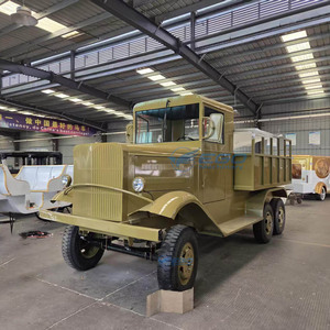 Popular Sale Electric Green Classic Pickup Truck Car Vintage Retro Sightseeing Car Vehicle Truck - Product Image 6
