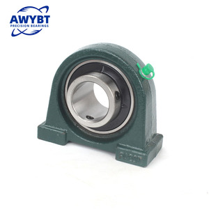 UCP207-23 Pillow Block Bearing - 1-7/16" Bore With Solid Base