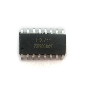Circuitos Integrados Originales HX711, Chip Sensor de Peso Electrónico SOP16, Chip HX711 en Stock - Product Image 1