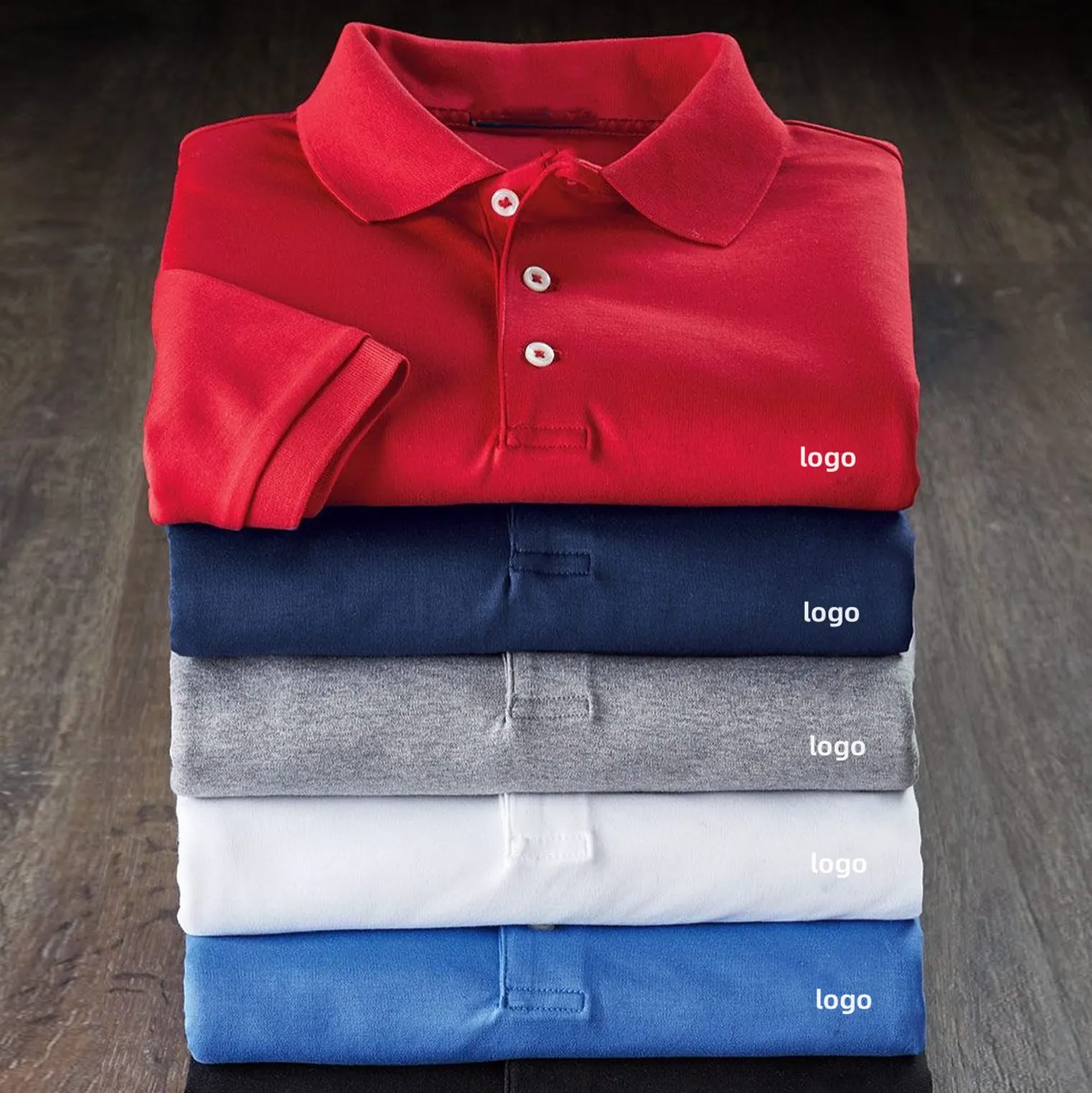 Oem de secado rápido Golf desgaste de punto en blanco Golf Polo sublime hombres Polo Camiseta para los hombres de algodón de alta calidad polos logotipo personalizado