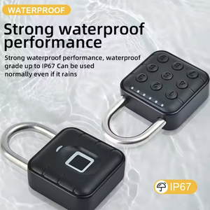 Cerradura Digital Inteligente para Cajón, Gabinete, con Teclado, a Prueba de Agua IP67, para Exteriores, sin Llave, con Contraseña, <span class=keywords><strong>Candado</strong></span> de Aleación de Zinc - Product Image 1