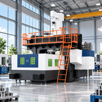 Machine de fraisage CNC à portique horizontale 3 axes de haute précision, machine d'alésage robuste pour les grandes pièces moulées et métalliques