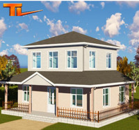 Maison de construction en acier inoxydable, à bas prix, précommande