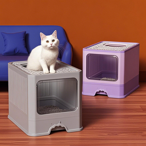 Caja <span class=keywords><strong>de</strong></span> <span class=keywords><strong>arena</strong></span> <span class=keywords><strong>para</strong></span> <span class=keywords><strong>gatos</strong></span> con ventilación científica, extraíble, antiolores, antisalpicaduras <span class=keywords><strong>de</strong></span> <span class=keywords><strong>arena</strong></span>, diseño lavable, fácil <span class=keywords><strong>de</strong></span> limpiar, ecológica, extra grande - Product Image 1