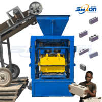 Machine à fabriquer des blocs de ciment et des briques de pavage semi-automatique multifonctionnelle, robuste et durable, best-seller à Conakry 4-26