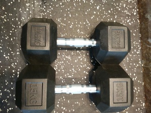 New Design Commercial Gym Detachable HEX RUBBER <strong>Dumbbells</strong> Set Home Rubber <strong>Dumbbells</strong> - Product Image 2