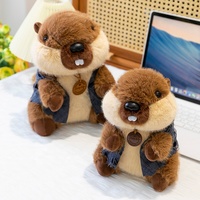 Nouvelles Peluches Marmottes Adorables et Réalistes Lisa – Poupées Marmottes Amusantes et Cadeaux pour Enfants