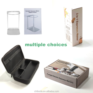 Machine à expresso portable mini semi-automatique auto-chauffante pour capsules de café en poudre, alimentation par batterie, 120 ml, écologique - Product Image 6