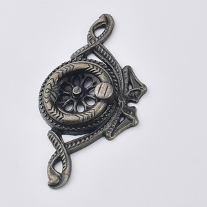Tirador de cajón de un solo orificio con diseño B-409, de aleación de zinc y bronce, estilo europeo, para puerta de armario, forma novedosa, duradero - Product Image 4