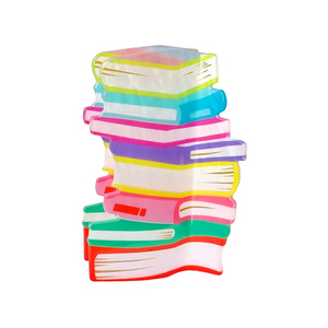 Toptan özel Logo okul sevimli yüksek kaliteli akrilik büyük saç kelepçe kadınlar için eğlenceli cetvel kalem kitap pençe klipler kızlar - Product Image 3