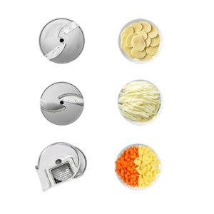 Machine industrielle automatique de découpe de frites, de légumes, de racines et d'ananas, pour hacher, trancher et couper en dés - Product Image 3