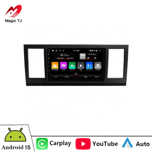 Para <span class=keywords><strong>Volkswagen</strong></span> <span class=keywords><strong>Caravelle</strong></span> 6 4-Core Android Coche automático para REPRODUCTOR DE DVD para Bluetooth Carplay Control de pantalla universal Navegación - Product Image 2