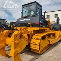 Offre Spéciale : Bulldozer SHANTUI SD22 d'occasion avec volume de 6,4 m³, puissance de 175 kW, origine chinoise, prix abordable, engin de construction