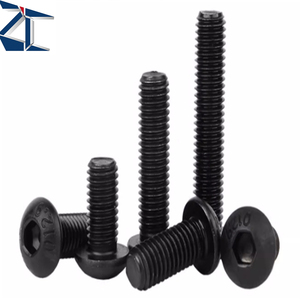 Kích thước khác nhau Hex ổ cắm Vai Bolt bê tông Anodized M5 nhôm titan vít đen hình lục giác ổ cắm vít - Product Image 6