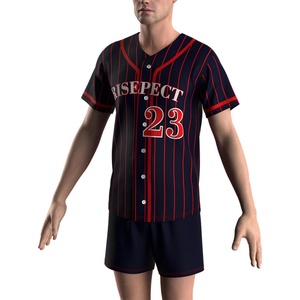 Maillot de baseball personnalisé haut de gamme avec tissu respirant à séchage rapide, design sublimé et coupe confortable pour les sports d'équipe - Product Image 5