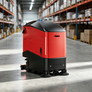 Robot de Limpieza Comercial Inteligente Sin Conductor, Batería Segura de LiFePO4 de 125AH, Funcionamiento Estable de Larga Duración Sin Necesidad de Carga Frecuente - Product Image 1
