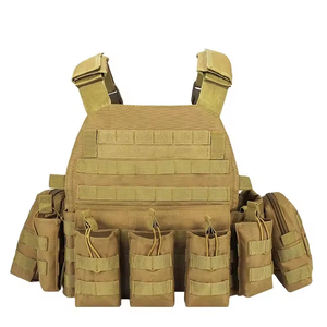 Nylon <span class=keywords><strong>Plate</strong></span> <span class=keywords><strong>Carrier</strong></span> Molle Tactische <span class=keywords><strong>Vest</strong></span> Jacht Kleine Zakjes Magazijnvak Tactische Uitrusting Training Cs - Product Image 3