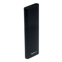 ShuoLe alluminio M.2 SSD Ngff enclosure Usb 3.1 Type -C custodia per disco rigido custodia portatile M.2 Ngff Ssd