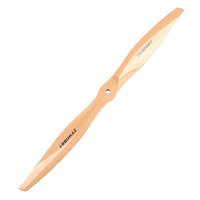 Hélice en bois 16x8 sans vibration, usinée CNC en hêtre, pour moteur à essence à couple élevé, pièces de modèle d'avion RC