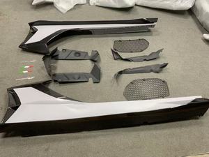 Alta qualità consegna veloce intero prezzo di vendita a secco in fibra di carbonio SVJ stile gonna laterale kit per <span class=keywords><strong>Lamborghini</strong></span> <span class=keywords><strong>Aventador</strong></span> - Product Image 2