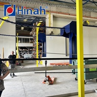 Ligne de peinture électrostatique automatique à la poudre pour meubles